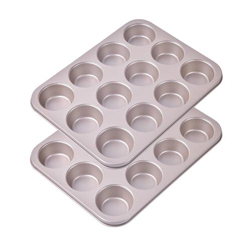 Nonstick 12 Cup Muffin Pan (2 Count)