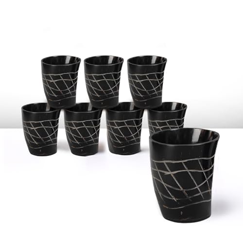 Viking Horn Shot Glasses Set of 8 (8 Count)