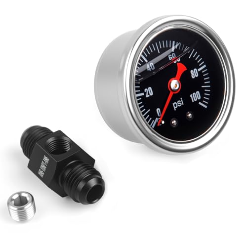 Universal 0 100psi Fuel Pressure Gauge 1