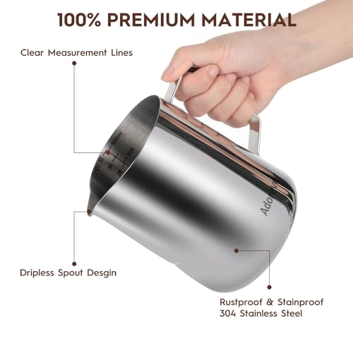 Milk Frothing Pitcher