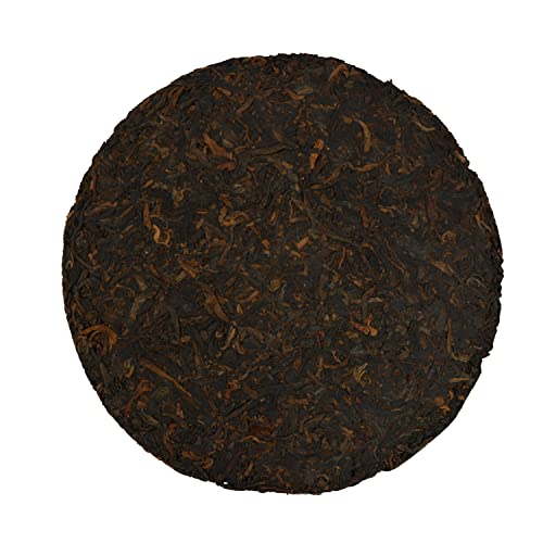 Premium 8 Years Aged Puerh Black Tea Cake 12.35oz (12.35 Ounce)