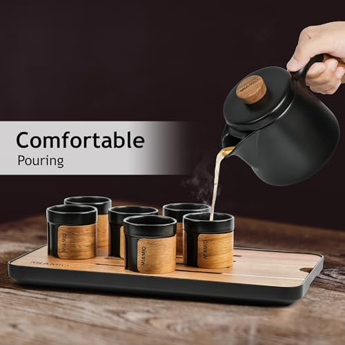 Japanese Chinese Tea Set 6 x 3.4 oz