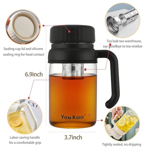 32oz Glass Water Bottle