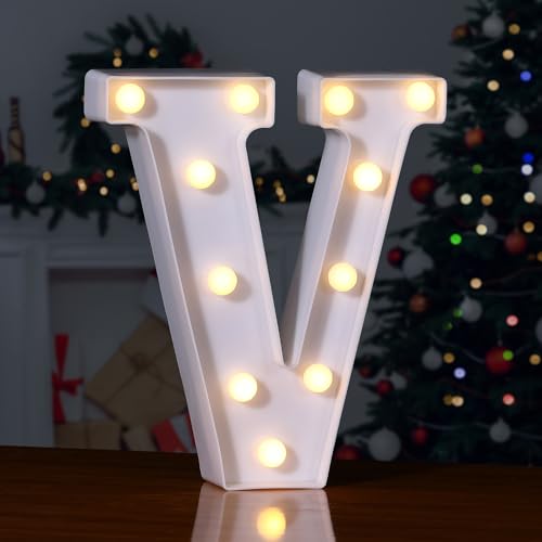 LED Letter Lights Sign Marquee Light Up Letters Sign for Night Light Wedding