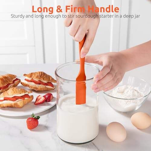Skinny Silicone Jar Spatula Scraper