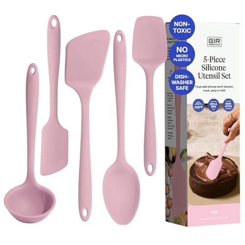 5 Piece Silicone Kitchen Utensils Set (5 Count)