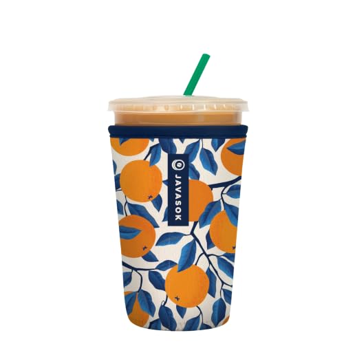 JavaSok Iced Coffee & Cold Soda Insulated Neoprene Cup Sleeve