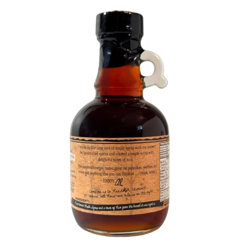 WOODS VERMONT Rum Barrel Aged Maple Syrup (8.45 Fl Oz)