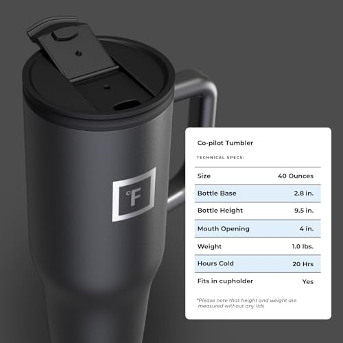 40 oz Co Pilot Insulated Travel Mug