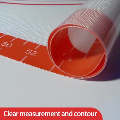 Pastry Dough Mat Silicone Baking Mats for Rolling Out Dough