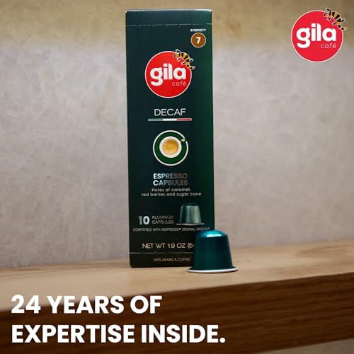 gila cafe Decaf Coffee Capsules (60 Count)