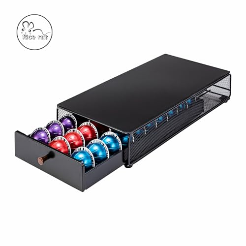 Coffee Pod Drawer Organizer for Nespresso Vertuo