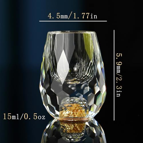 Crystal Glasses 0.5oz
