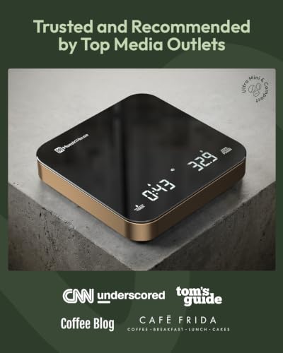 S2 Espresso Coffee Scale with Timer 0.1g Precision Shot Scale