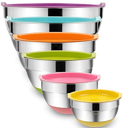 Mixing Bowls with Airtight Lids