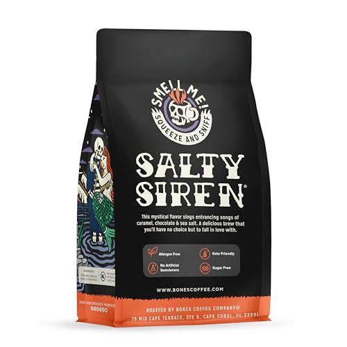 Salty Siren Sea Salted Caramel Chocolate Flavored Coffee (12 Ounce)