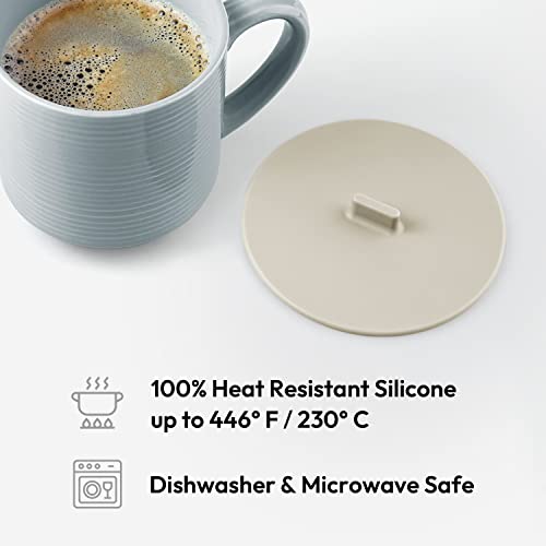 Silicone Cup Covers for Drinks (2 Count)