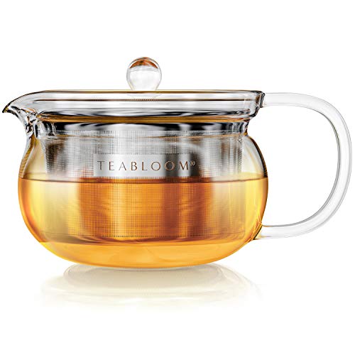 Kyoto 2-in-1 Tea Kettle and Tea Maker – Glass Teapot with Removable Loose Tea Filter – Tea Connoisseur's Choice