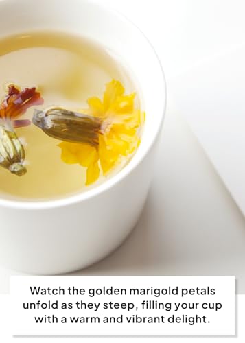 Korean Food KKOKDAM Marigold Flower Tea