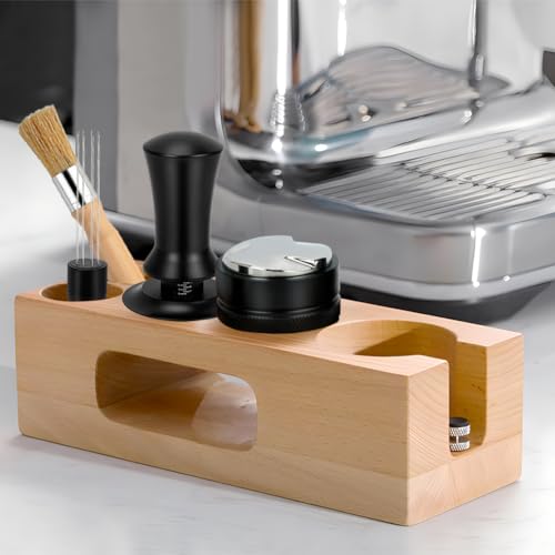5 Pack Espresso Tamper Set 51mm with Espresso Tamping Station