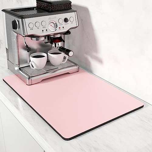 Coffee Mat 16" x 24" Coffee Bar Mats for Espresso Machine Station Accessories and Organizer