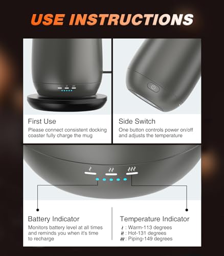 Self Heating Coffee Mug T2