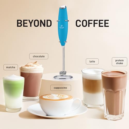 Powerful Milk Frother Wand With Duracell Batteries