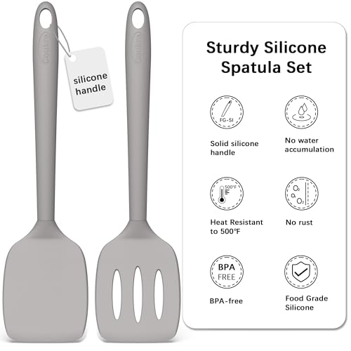 2 Pack Silicone Spatula Set