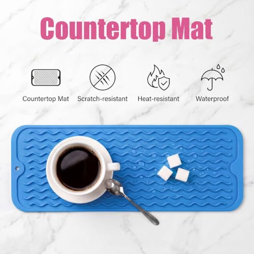Silicone Dish Drying Mat for Multiple Usage