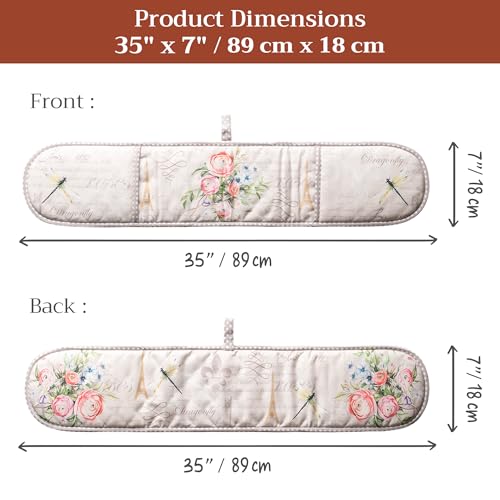 Double Oven Mitts 100% Cotton Double Oven Glove