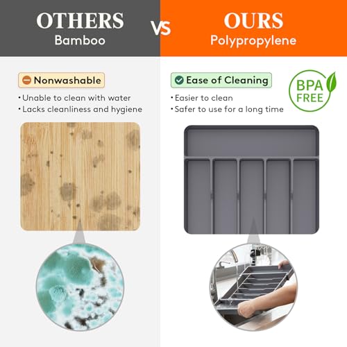 Expandable Silverware Drawer Organizer