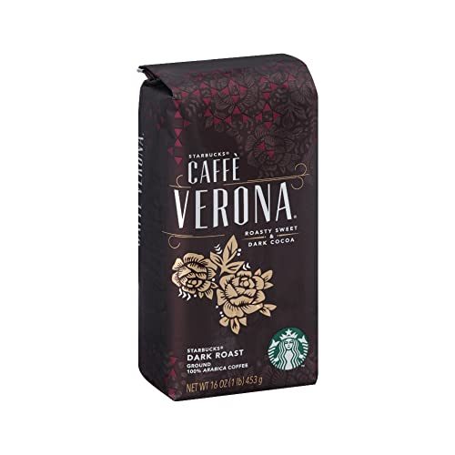 Caffe Verona Dark Roast Ground Coffee (16 Ounce)