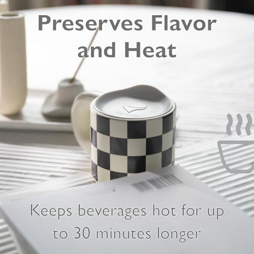Reusable Silicone Lid for Coffee Cups and Mugs