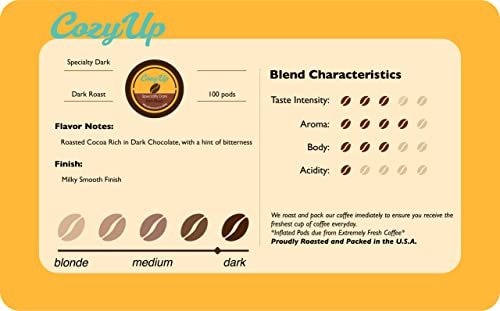 Specialty Dark Coffee Single Serve Pod (100 Count)