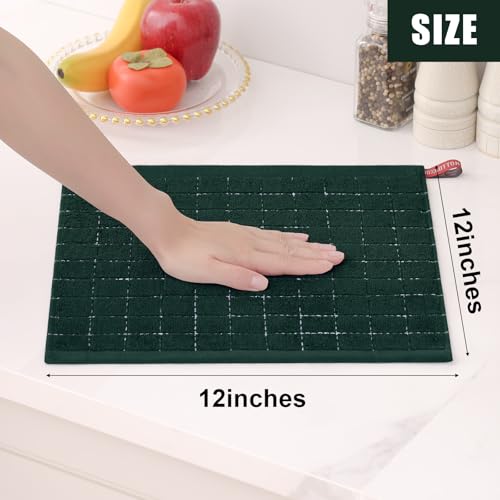 100% Cotton Terry Kitchen Dish Cloths (6 Count)