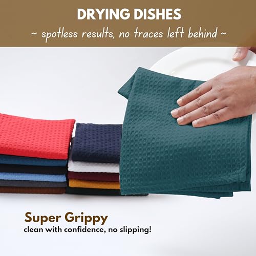 Waffle Weave Kitchen Towels (4 Count)