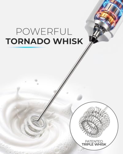 Rechargeable Milk Frother Handheld