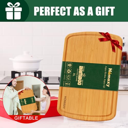 Extra Large Bamboo Cutting Boards for Kitchen