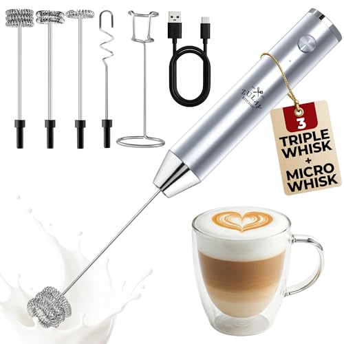 Rechargeable Milk Frother Handheld