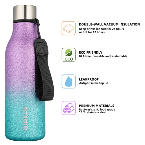 18oz Insulated Water Bottle