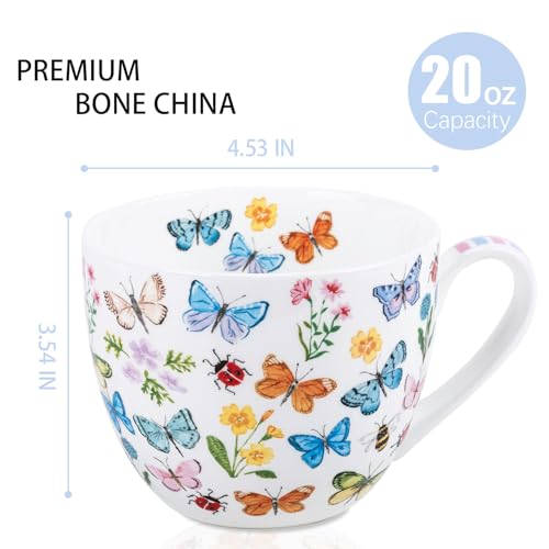 Colorful Butterfly Mug