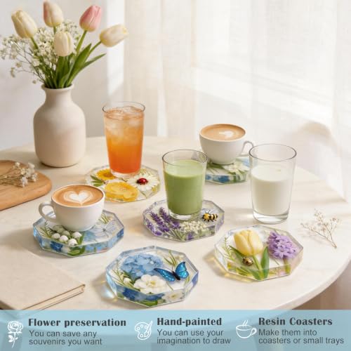 Deep Coaster Resin Molds Silicone