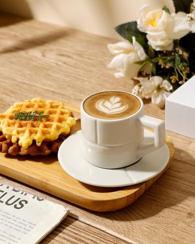 Ceramic Coffee Mugs Set of 4 (4 Count)