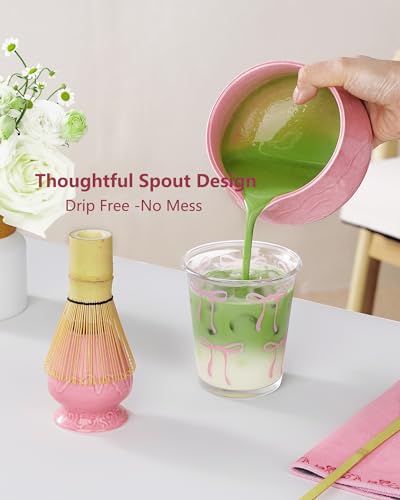 Premium Matcha Whisk Set with Blooming Cup