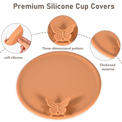 4 Pack Silicone Cup Covers (4 Count)
