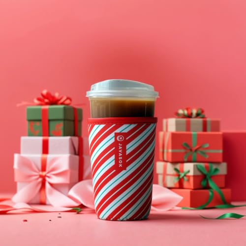 JavaSok Iced Coffee & Cold Soda Insulated Neoprene Cup Sleeve