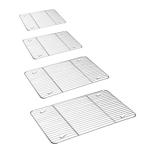 4 Pcs Baking Wire Rack for Cooling