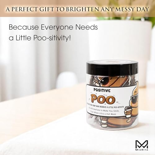 Positive Poo Affirmation Jar