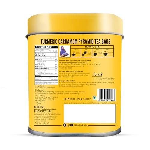 Turmeric Tea Cardamom (15 Count)