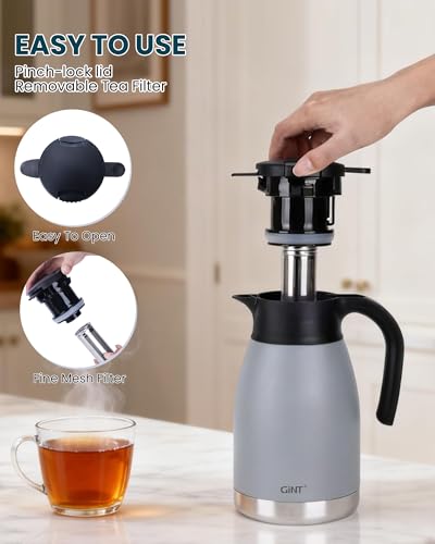 51oz Thermal Coffee Carafe with Infuser